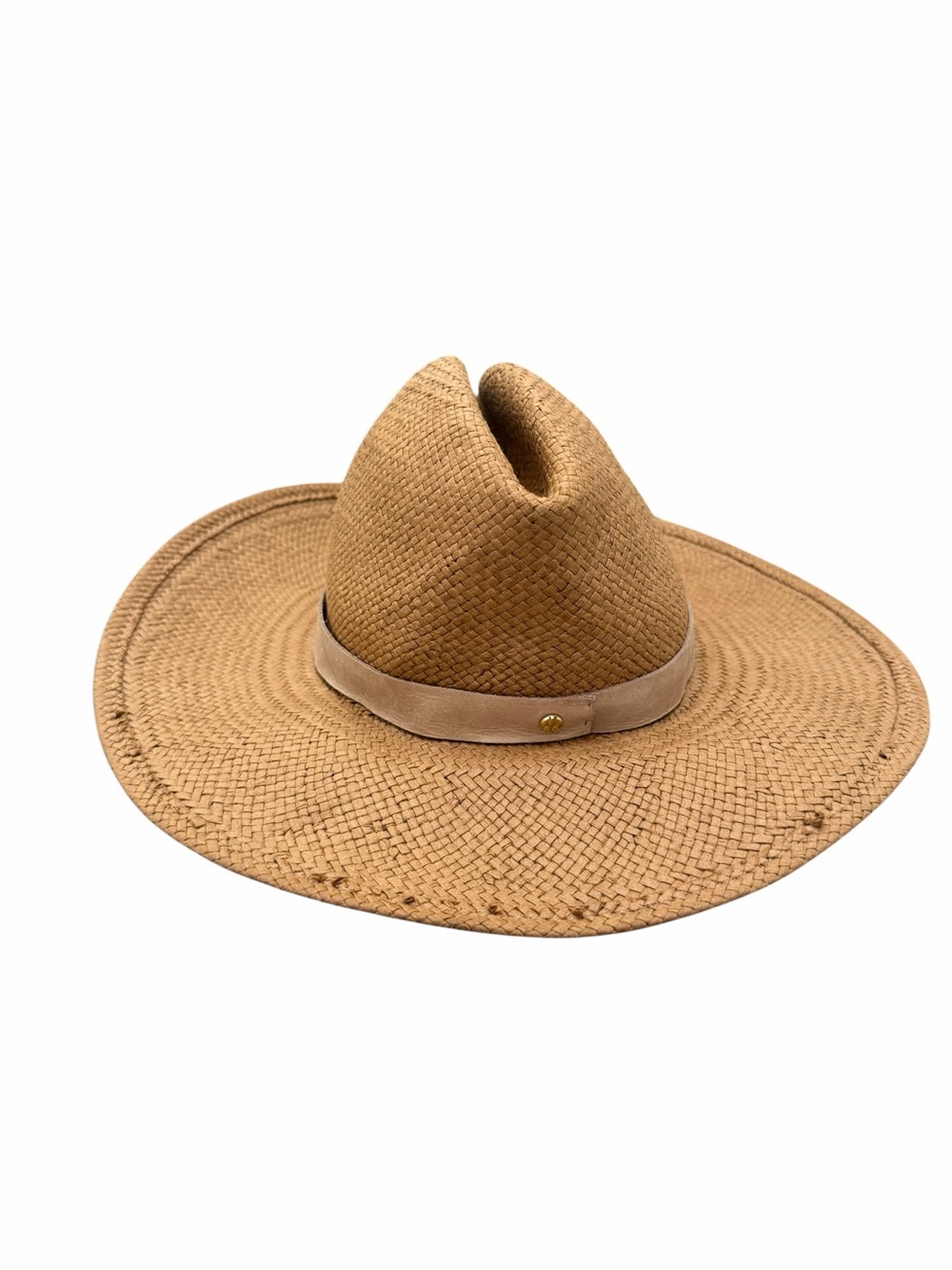 Janessa Leone Straw Hat Tan